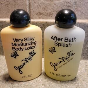 Jean Nate After Bath Splash & Body Lotion Set each 2 oz Original VTG 1980s USA